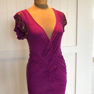 Free people Sexy deep v dress